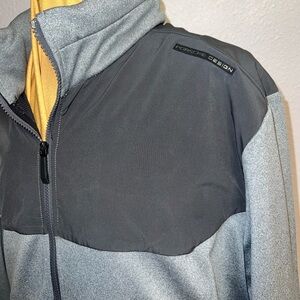 Porsche Design Men's Gray and Black Performance Jacket